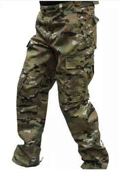 Тактичні військові штани Зигзаг Multicam (тканина полікоттон, Туреччина) (SEAM-MKRS-TR-PC-40)