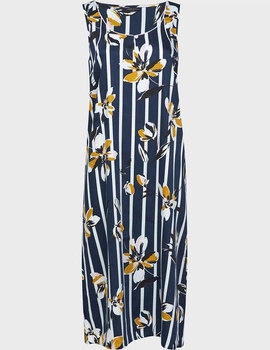Сорочка нічна Fable&Eve Knightsbridge 1381 16/XL Floral Stripe (5051877310650)