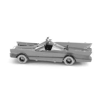 Металлический конструктор 3Д Metal Earth - Batman TV Series Batmobile (Бэтмен Сериал Бэтмобиль), MMS371