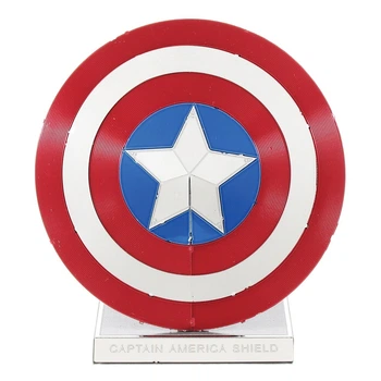 Металлический конструктор 3Д Metal Earth - Marvel - Captain