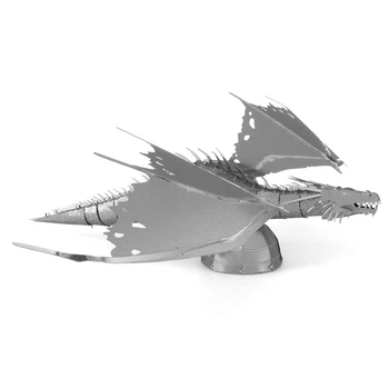 Металлический конструктор 3Д Metal Earth - Harry Potter - Gringotts Dragon, MMS443
