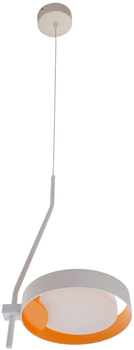 Люстра подвесная Brille BR-01 666S/1 LED 5W WH BK/G (24-849)