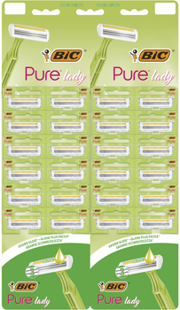 Набір бритв без змінних картриджів BIC Pure 3 Lady 24 шт. (3086126727417)
