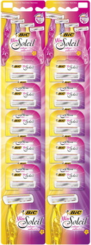Набір бритв без змінних картриджів BIC Miss Soleil Colour Collection 10 шт. (3086123399464)
