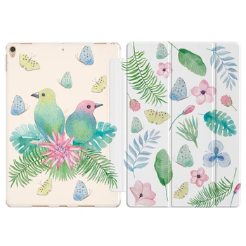 Чохол книжка, обкладинка для Apple iPad (Тропічні птахи) моделі 7.9 mini 5 епл айпад міні 2019 case smart cover (823557069)