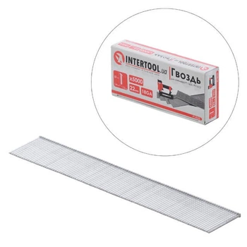ЦЦвях для степлера 22мм (18GA) 1.0*1.25 мм INTERTOOL PT-8622