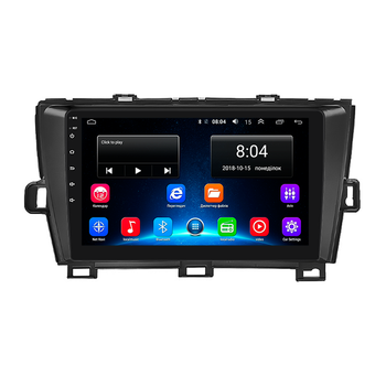Штатная магнитола 9" Lesko для Toyota Prius III (XW30) 2009-2011 2/32Gb/ Wi-Fi Optima Тойота