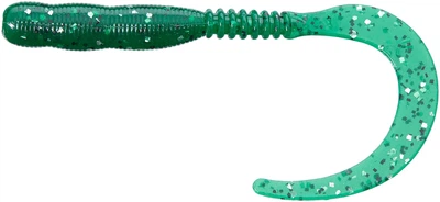 Силікон Reins Curly Curly 4" 397 Motor Oil SP 15 шт (15520959)