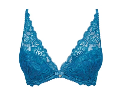 Бюстгальтер Gossard Gypsy 11117 високий мережевний push-up 70F Mikonos Blue (ZIK0000026541)