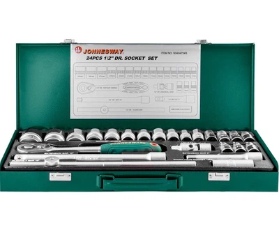 Jonnesway Набір торцевих головок 1/2" (24 пр)