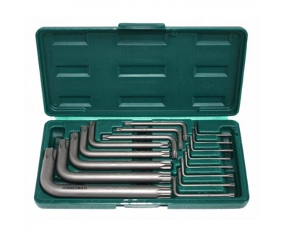 Комплект кутових ключів "TORX", T6-T70 (16 предметів)