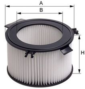 Фільтр салону VW T4 MFilter (A958)