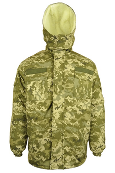 Куртка-бушлат Саржа на хутрі DiSi Company Збройних сил України ЗСУ 58 (А9866) Digital MO