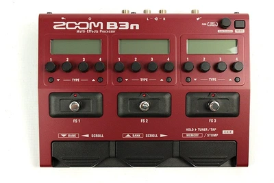 Процессор эффектов для бас-гитары Zoom B3n