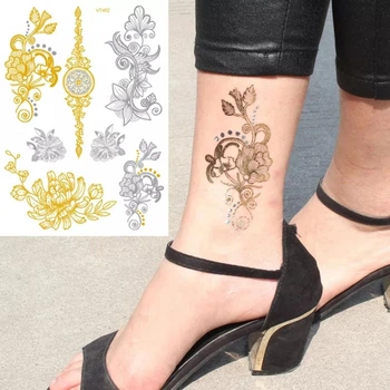 Велике тимчасове татуювання флеш тату водостійка tatoo-240 розмір листа 21*15 см