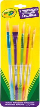 Набор кисточек Crayola Chalk & Paint 5 шт (3007)