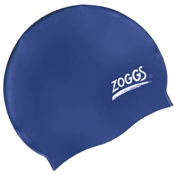 Шапочка для плавания Zoggs Silicone Cap (синий) (305604)
