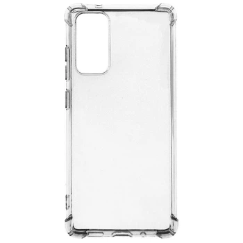 Силиконовый чехол KST Border для Samsung Galaxy S20 FE Прозрачный