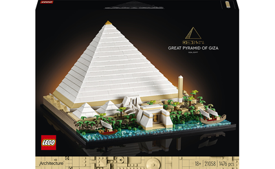 Конструктор LEGO Піраміда Хеопса 1476 деталей (21058)