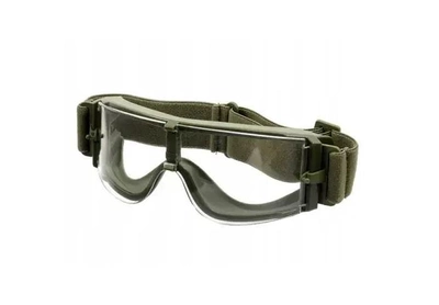 Панорамные вентилируемые тактические очки - ACM Tactical Olive