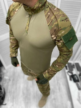 Чоловічий армійський костюм мультикам для ЗСУ Tactical тактична форма убакс і штани Туреччина XXL 7285