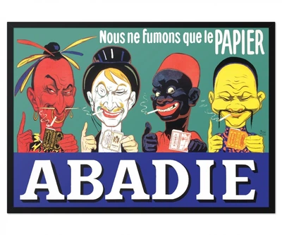 Постер CP Abadie 1904, Вінтаж 84х60 см (212)