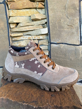 Чоловічі черевики тактичні військові 40 (26,5 см) Пісочні (00986)