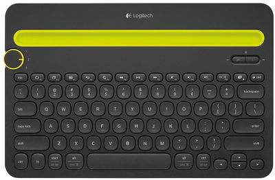 Клавиатура Logitech K480 Bluetooth Multi-Device Keyboard Black (920-006368)