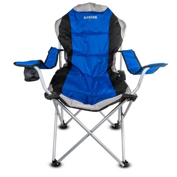 Крісло-шезлонг складане для пікніка та риболовлі Ranger FC 750-052 Blue