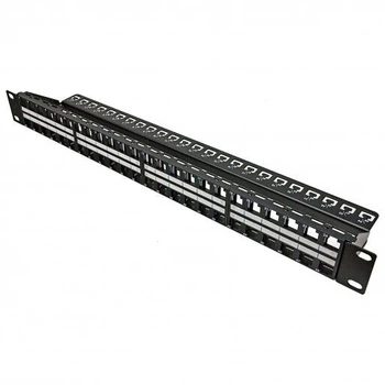 Модульная патч-панель EPNew 19" 48 портов 1U Keystone PLKP-48BK1URMZ