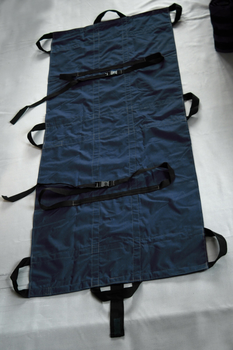 Носилки мягкие бескаркасные складные для медиков Тёмно-синие Madana Studio