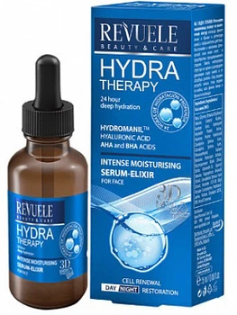 Сыворотка-эликсир для лица Revuele Intense Moisturizing Serum-Elixir Интенсивно увлажняющая 30 мл (5060565100282)