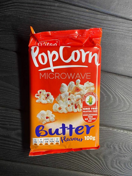 Попкорн Pitso Butter з олією 100г