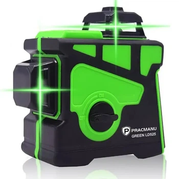 Лазерный уровень Pracmanu 3d Green LD525