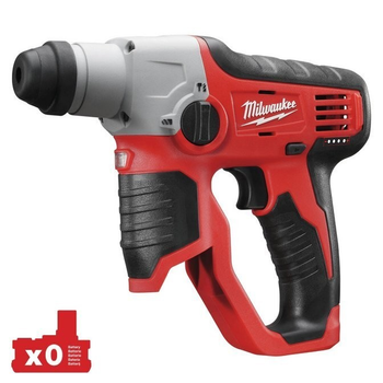 Перфоратор SDS-PLUS аккумуляторний MILWAUKEE, M12 H-0, 0,9Дж (4933431355)