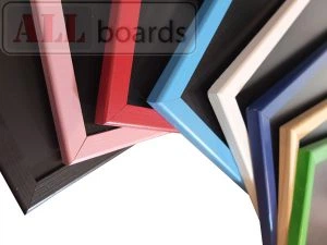 Крейдова дошка Allboards в сосновій кольоровій рамі 60 х 40 см
