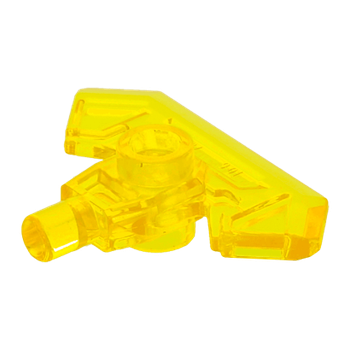 Оружие Lego Топор Head with Bar 22407 6133827 Trans-Yellow 10шт Б/У