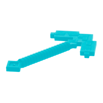 Оружие Lego Minecraft Pickaxe Pixelated 18789 6093629 Medium Azure 4шт Б/У Хорошее