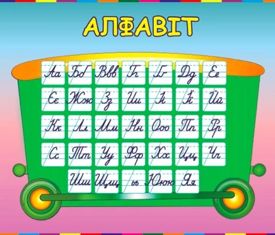 Стенд Алфавит