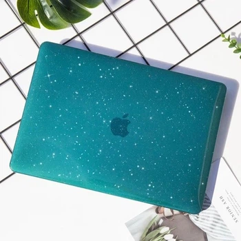 Чохол-накладка CaseFashion Shinining для MacBook Pro 13" (2016-2022) Forest Green