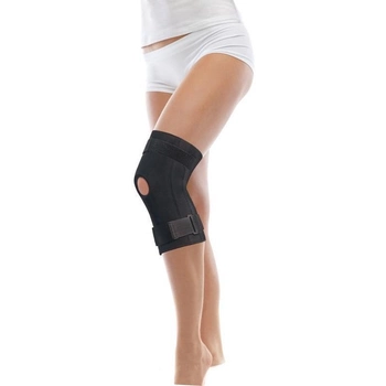 Бандаж коленного сустава с ребрами жесткости на шарнирах, неопреновый, ТИП 511 размер 1