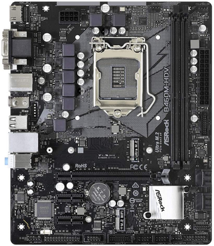 Материнская плата Asrock B460M-HDV, s-1200, mATX, 2xDDR4