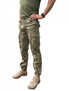 Штаны тактические мультикам военные брюки размер 48