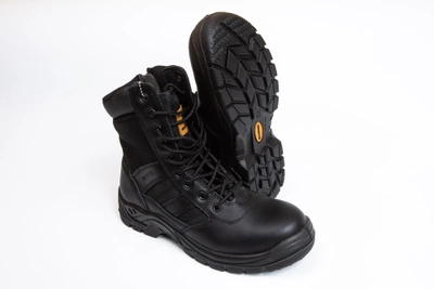 Берцы тактические. Мужские ультралёгкие боєвые ботинки Maxsteel Hi-legs Black 48 (318мм) черные