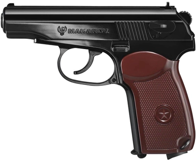 Пістолет пневматичний Umarex Legends Makarov кал. 4.5 мм ВР, (рухома рама затвора) MS