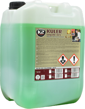 Антифриз K2 Kuler Long Life -35 °C 20 л Зелений (W406Z) (K20269)