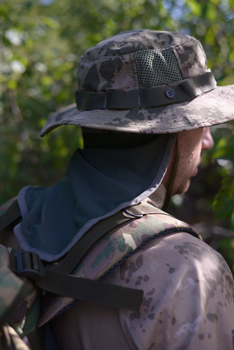 Панама тактическая джунгли с защитой на шею камуфляж