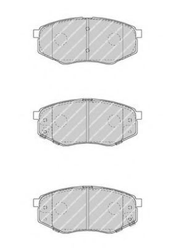 Тормозные колодки, к-кт Ferodo (FDB4447)
