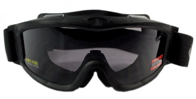 Очки защитные с уплотнителем Global Vision Ballistech-2 Anti-Fog, черные