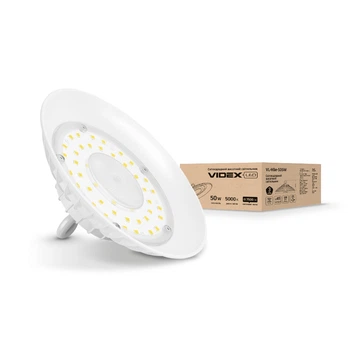 LED Светильник подвесной ХайБэй VIDEX 50W 5000K